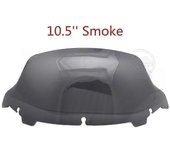 Negro/Humo/Transparente4.5' 7"10.5' Cubierta de parabrisas carenado para Harley Electra Street Glide Touring 2014-up 2015-2019 10.5inchHumo