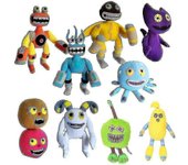Mis monstruos cantores Wubbox Peluche Juguetes lindo suave relleno kawaii dibujos animados muñecas peluches para niños cumpleaños niños regalo jugu...