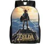 Kid The Legend Of Zelda Mochila Escolar Mochila Mochila Mochila Mochila Escolar Para Adolescentes Niños Niñas 16.1 X 11.8 X 4.5inches