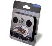 8x Anillo de asistente de asistencia de palanca de pulgar para interruptor para Xbox One Anillo auxiliar de esponja Joystick analógico Puntería Gam...