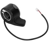 Botón de pulgar del controlador de regulación de velocidad para piezas de scooter eléctrico deportivo KQi3 KQi2 Negro