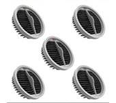 Filtro HEPA de 5 piezas lavable para aspiradora inalámbrica X20 / X30 / X30 / S2 / F8 Storm Pro como se muestra