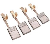 4pcs Escobillas de carbón para Makita DTD146 DHP456 DHP458 BHP456 BDF446 BHP454 CB440 Máquina perforadora de martillo eléctrica inalámbrica Como se...
