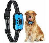 TCGG-Collier Anti-Aboiement Chien Rechargeable Automatique Collier De Dressage Avec Son/Vibration Sans Choc 7 Niveaux De Sensibilit Pour Chiens De Tai