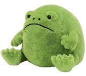 linda almohada muñeca de rana de peluche forma de dibujos animados ojos grandes rana verde almohada cómoda para muñecas para niños