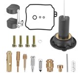 Kit de reparación del carburador de la motocicleta Kit de juntas de flotador del pistón del carburador de la motocicleta para Yamaha Virago 250 XV2...