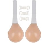 Invisilift Bra, sujetador de elevación adhesivo de silicona Push Up Conceal Lift Bra para mujeres H