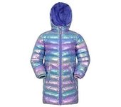 Mountain Warehouse Niños/Niños Florence Chaqueta Acolchada Longline Iridiscente 11-12 Years