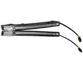 1Par de luces diurnas LED delanteras para automóviles Clase G W464 G500 G550 G63 G65 2019-2021 DRL Lámpara auxiliar