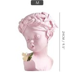 Redkid Estatua De Mariposa De Niña Creativa Escultura De Ángel Bebé Resina Artesanías Urbanas Modernas Adornos De Sala De Estar Figura De Decoració...