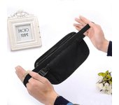 Bolsa de dinero de seguridad oculta para viajar - Cinturón de dinero impermeable para efectivo, tarjetas, llaves y pasaporte