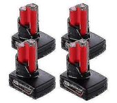 [Paquete de 4] Baterías Milwaukee M12 Compale 6.0ah