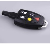 Redkid 31252736 267T-5WK49259 5 Botones Coche Mando a distancia Carcasa de carcasa apta para Volvo C30 C70 S40 V50 2007 2008 2009 2010 2011
