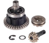 Conjunto de engranaje de anillo y piñón del diferencial delantero trasero para piezas de actualización del automóvil de orugas Traxxas Trx4 Trx6 1/...