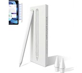 2ª generación lápiz óptico para Apple Ipad - carga inalámbrica magnética y rechazo de la palma de la mano, lápiz Bluetooth para Ipad Mini 6, Ipad P...