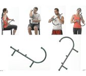 Nueva Herramienta de Palo de Presión Muscular Propio Cuello Thera Cane Back Hook Massager Manuel Trigger Point Rod - Jxlgv
