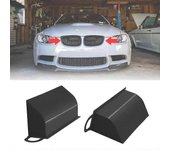 1 par de palas de aire dinámicas para coche Cucharas del sistema para E90 91 E92 E93 E84 Negro-Bueno