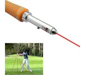 Barsinfi Corrector de swing de golf, entrenador de plano láser, ayuda de entrenamiento de plano de swing de golf