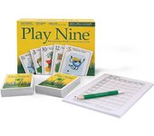 Play Nine - Juego de mesa para fiesta familiar - Juego de cartas con nueve rondas de golf