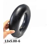 2 piezas 5.00-6 13x5.00-6 145/70-6 Neumático Tubo interior cortadora de césped Neumático Tubo interior Heavy Duty Negro