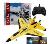 Su-35 Rc Avión de control remoto 2.4g Control remoto Caza Hobby Avión Planeador Avión Epp Foam Toys Rc Avión Kids Regalo