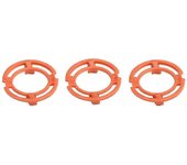 Anillo de retención de la cuchilla - Anillos de retención de la cuchilla naranja de 3 piezas, se adapta a los modelos Philips Norelco Series 7000 9...