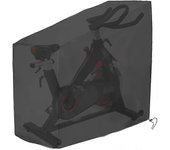 123x58x113/142cm Cubierta de bicicleta estática Cubierta impermeable Cubierta de bicicleta Cubierta protectora de ciclismo al aire libre Cubierta a...