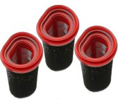 3 Pack 25.2v / 21.6v Filtro para Bosch Flexxo Series 4 Aspirador inalámbrico Bbh32101 etc, reemplazar