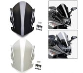 Redkid Parabrisas RC 125 200 390 con soporte para KTM RC200 RC390 RC125 Deflector de viento de doble burbuja 2014-2021 2020 Humo