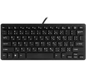 Calidad con cable USB árabe / inglés teclado bilingüe para tableta / windows PC / computadora portátil / ios / android negro