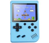 Gameboy Built-in 500 Classic Game Retro Videojuego Console_f AZUL