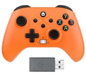 Controlador de juego inalámbrico de 2.4 G para Xbox One, Xbox Series S, X Windows 7/8/10 Batería recargable incorporada PC de doble vibración Joyst...