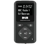 DAB / DAB Radio Digital Bluetooth 4.0 Personal Pocket FM Mini Auricular de Radio Portátil MP3 -USB para el hogar negro