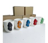 Taza de escalada en roca para escaladores: regalos únicos y accesorios de escalada de montaña naranja 1pcs