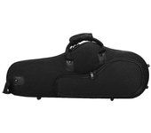Estuche blando de saxofón alto de tela Oxford resistente al agua Big Bag Box Sax con str de hombro ajustable Negro