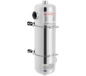 Calentador de piscina de 60kW Intercambiador de calefacción de piscina de acero inoxidable de 250L plata