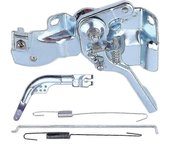 Juego de acelerador para Honda GX160 GX200 GX140 168F 5.5 / 6.5HP Motor, Palanca del acelerador + Brazo regulador + Varilla reguladora + Regulador ...