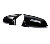 Para BMW 1 2 3 4 Series F20 F30 F31 F32 F36 2012 - UP 320i 328i 330d 335i M3 M4 Look Estilo de repuesto Cubierta de espejo de fibra de carbono Negr...