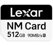 LEXAR para teléfonos celulares Huawei 512G Tarjeta NM Velocidad de lectura de 90 MB/s Tarjeta de memoria Nano