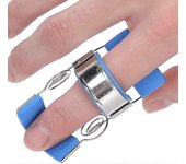 Férula para dedos, gatillo de madera contrachapada para estiramiento de dedos, para flexión de la articulación de inmersión y pip, soportes para de...