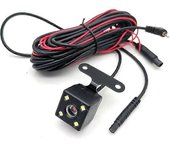 1pcs 5 pin coche cámara de visión trasera inversa 170 grados gran angular grabación aparcamiento impermeable noche vi Negro