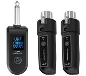 Sistema de transmisión y transmisor de transmisión de audio inalámbrico profesional Transmisor y receptor XLR de guitarra inalámbrico Como se muestra