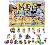 Alce Calendario de Adviento Navidad Azul Anime Figurita Halloween Juguetes Sorpresa Caja Ciega Modelo Muñeca Niño Cuenta Regresiva Decoración Regal...