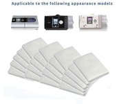 10-100x Filtros Cpap de algodón Reemplazo desechable para Resmed Airsense S9 / s10 A 10 piezas