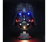 Kit de luces para casco Lego Darth Vader 75304 - Versión clásica
