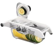 Cortadora de limón Cortadora de patatas para cocina Espesor ajustable Cortadora de alimentos comercial Cortadora Julienned con cuchillas