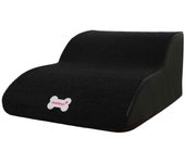 Escaleras De Gato De Mascotas Escalera De Rampa De Perro Escalera De Escalada De Cachorro Portátil Anti Para Resbalón-Bueno Negro