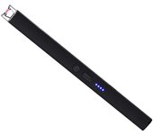 1 juego de encendedor eléctrico USB recargable encendedor de vela sin llama encendedor de pulso a prueba de viento para acampar al aire libre en ca...