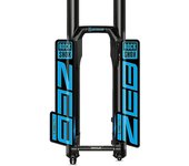 Otwoo Readu 2021 Rockshox Zeb Ultimate Mountain Bike Fork Front Fork Calcomanías Pegatinas de horquilla delantera de bicicleta B azul negro btm