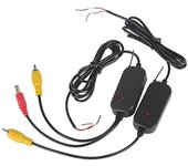 Transmisor y receptor de video inalámbrico 2.4G para cámara de visión trasera de automóvil de 12 V Como se muestra Size 1